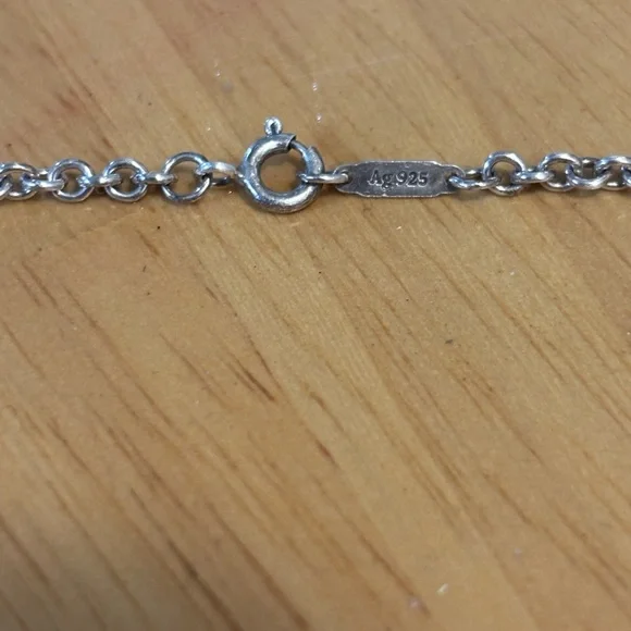 TIFFANY & CO 925Chain Necklace - Picture 2 of 3